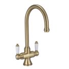 Bristan Renaissance Easyfit Kitchen Sink Mixer  Brushed Brass 1 Pair