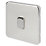 Schneider Electric Lisse Deco 10AX 1-Gang Intermediate Switch Polished Chrome with White Inserts
