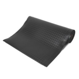 COBA Deckplate Anti-Fatigue Floor Mat Black 6m x 0.9m x 14mm
