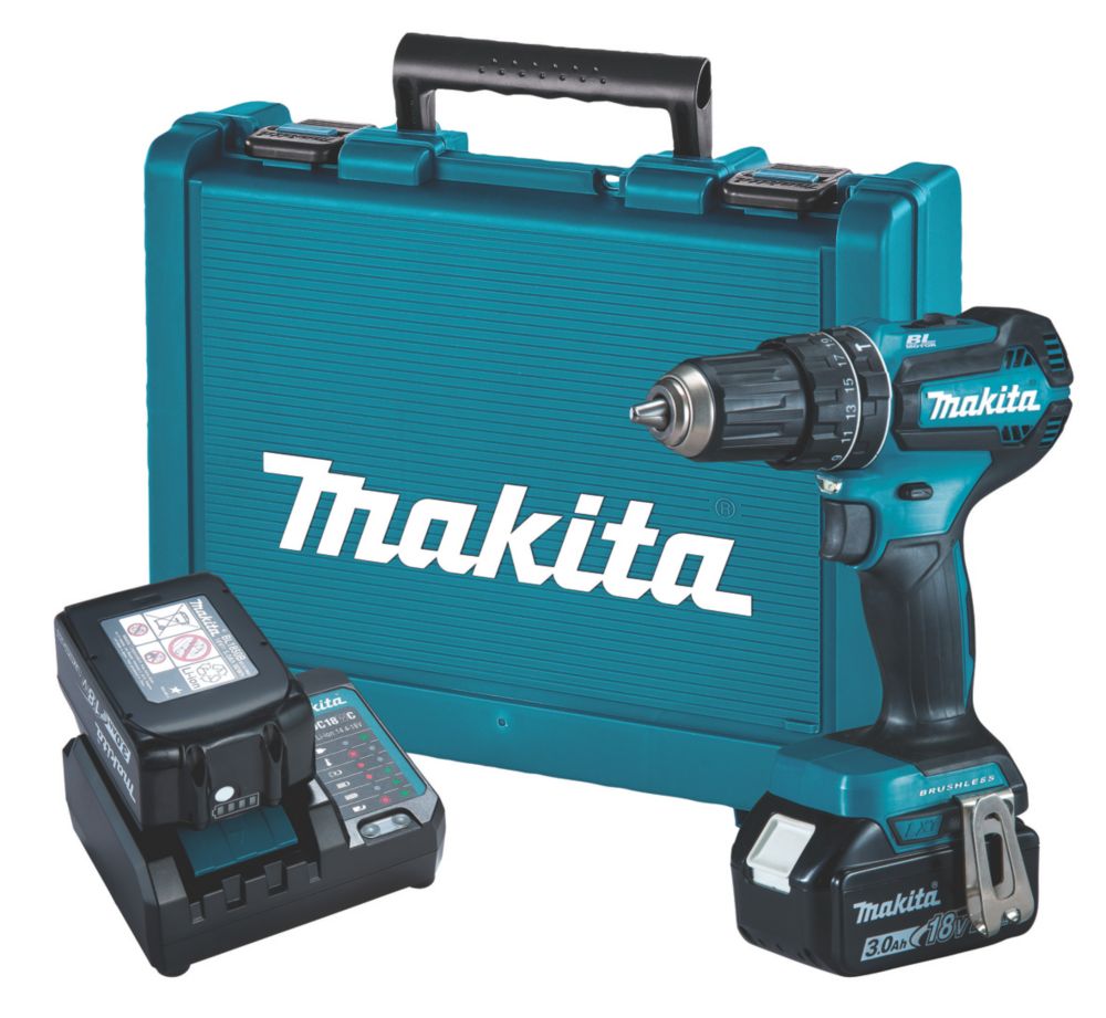 Makita DHR202Z 2.9kg 18V Li-Ion LXT Cordless SDS Plus Rotary Hammer Drill -  Bare - Screwfix