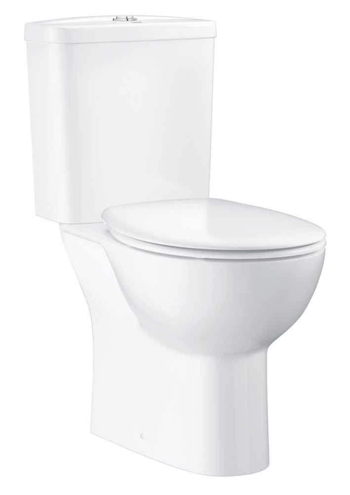 Grohe Bau Ceramic Bundle Soft-Close Close Coupled Toilet Dual-Flush 6Ltr
