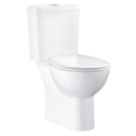 Grohe Bau Ceramic Soft-Close Close Coupled Toilet Dual-Flush 6Ltr