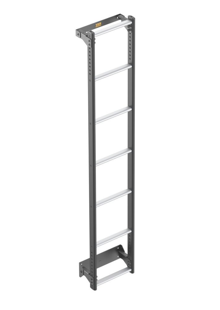 Van Guard VGL7-07 Volkswagen Crafter 2006 - 2017 7-Treads ULTI Rear Door Ladder for H2 1860mm