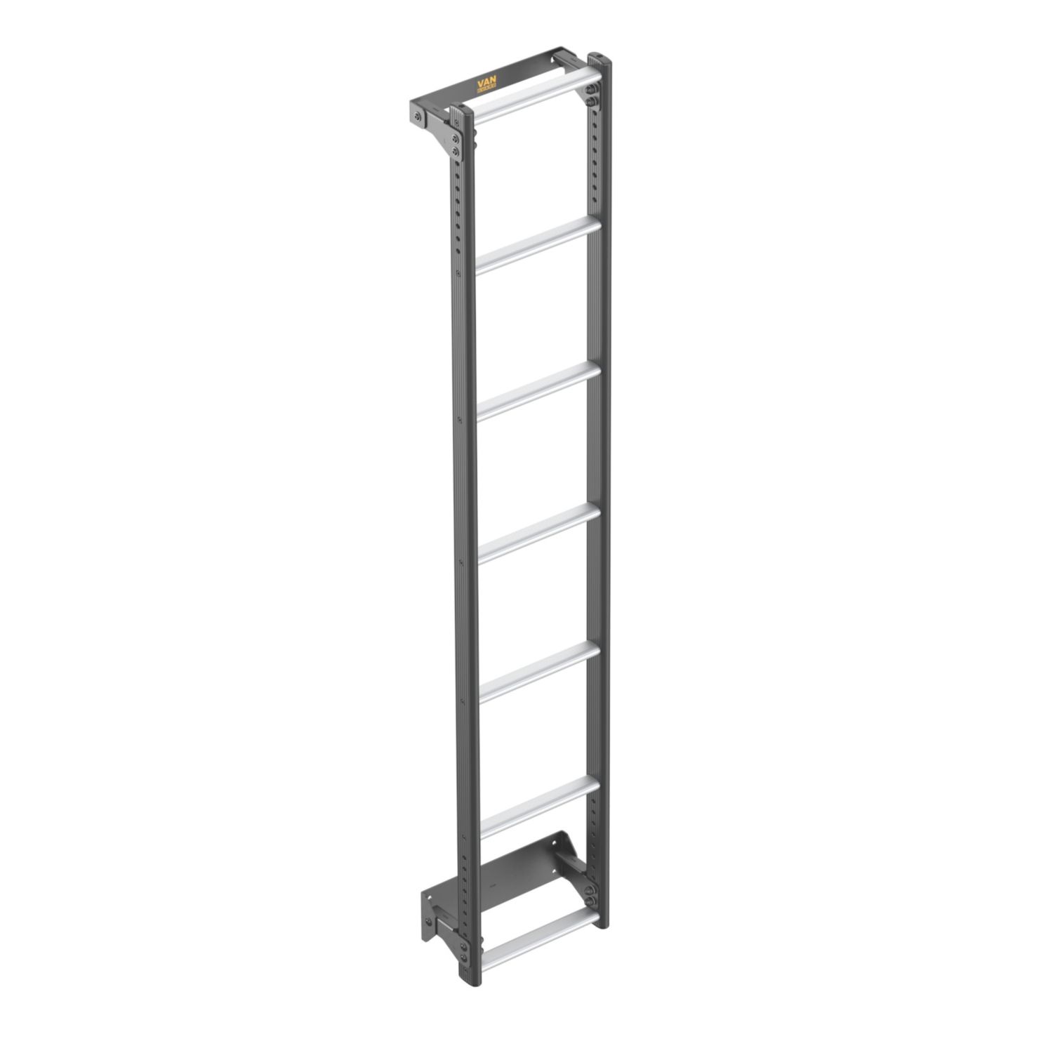 Van Guard VGL7-07 Volkswagen Crafter 2006 - 2017 7-Treads ULTI Rear Door Ladder for H2 1860mm (612VH)