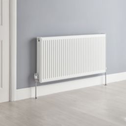 Flomasta 600mm x 1200mm 6998BTU White Type 22 Convector Radiator