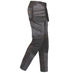 Site Bolden Stretch Holster Pocket Trousers Grey / Black 32" W 32" L