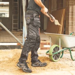 Site Bolden Stretch Holster Pocket Trousers Grey/Black 32" W 32" L