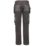 Site Bolden Stretch Holster Pocket Trousers Grey/Black 32" W 32" L