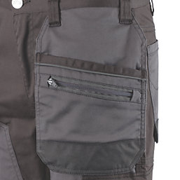 Site Bolden Stretch Holster Pocket Trousers Grey / Black 32" W 32" L