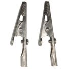 Pearl Consumables  5A Non-Insulated Crocodile Clips 2 Pack