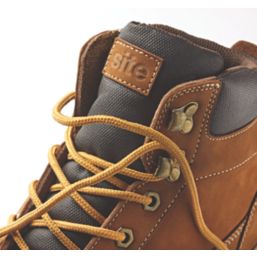 Site Touchstone   Safety Boots Dark Honey Size 11