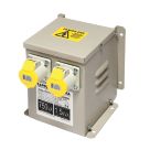 Carroll & Meynell  1500VA Intermittent Step-Down Isolation Transformer 230V/110V Grey
