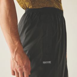 Regatta Pack It Waterproof  Overtrousers Black Large 29" W 31" L