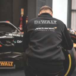 DEWALT McLaren F1 Team Pitstop  Softshell Jacket Black Large 42-44" Chest