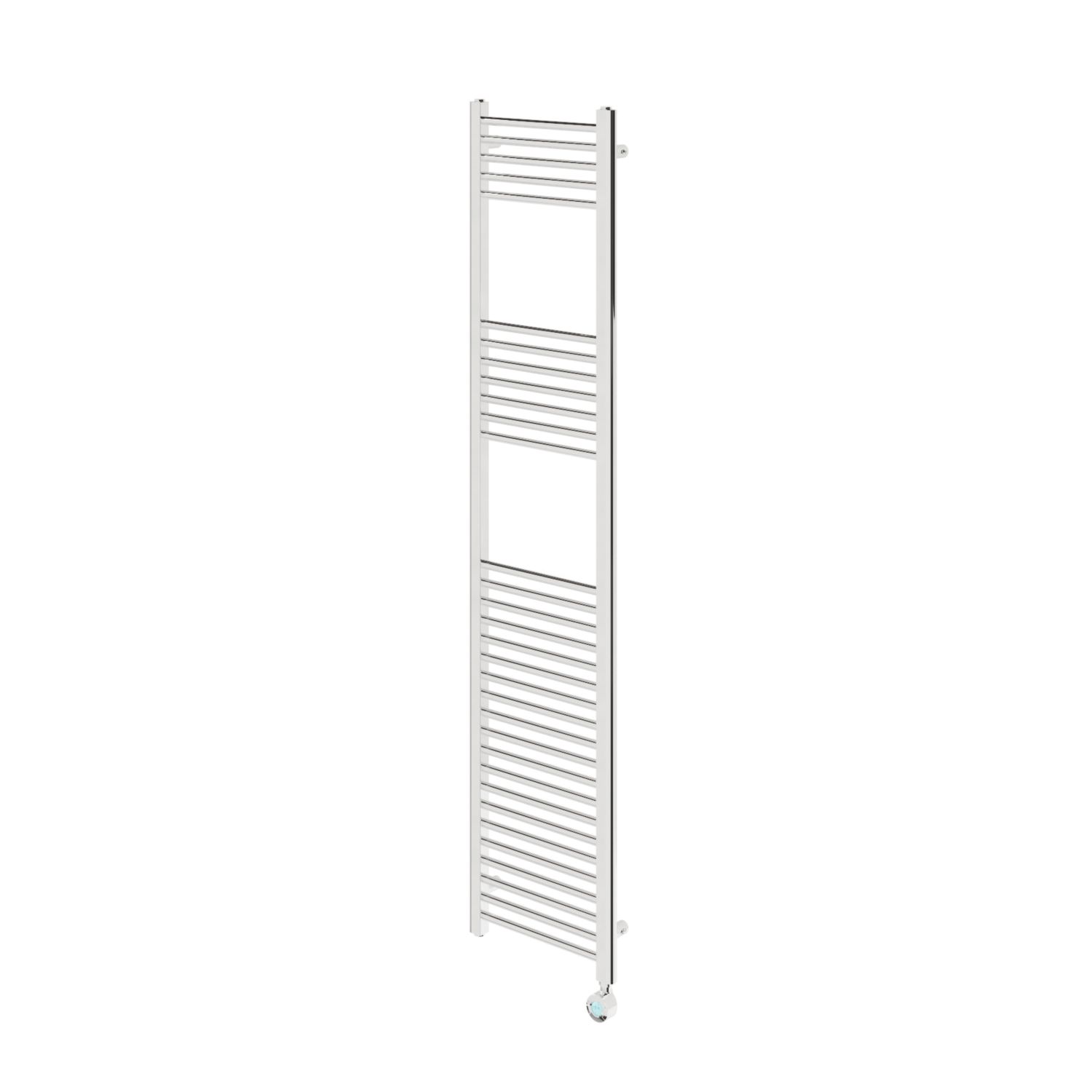 Flomasta 1800mm x 400mm 1364BTU Chrome Flat Electric Towel Radiator (613CL)