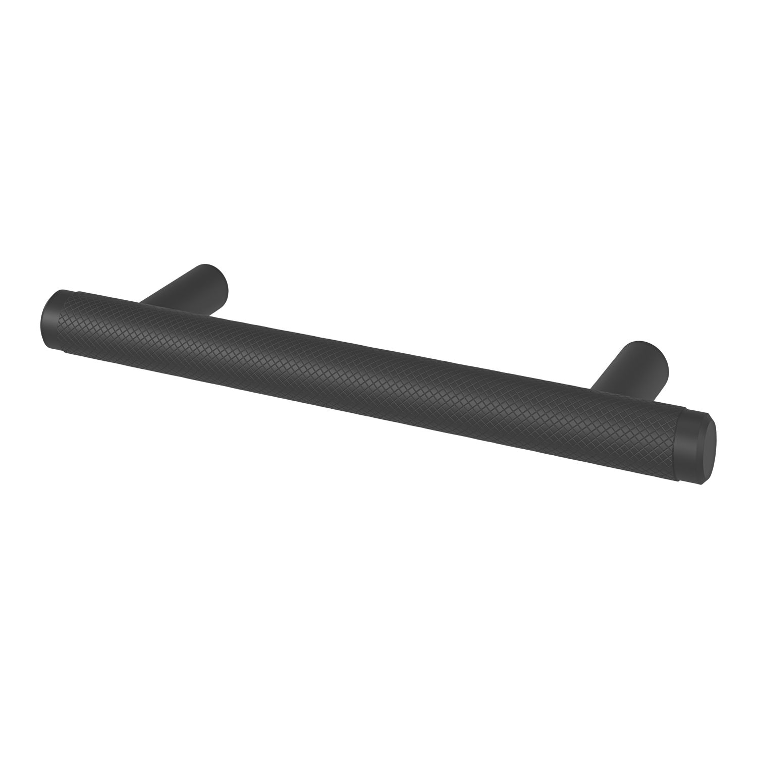 Smith & Locke Damgan T Bar Cabinet Handle Matt Black 136mm (613FK)