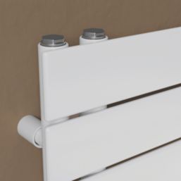 Ximax 745mm x 500mm 1270BTU White Flat Designer Towel Radiator