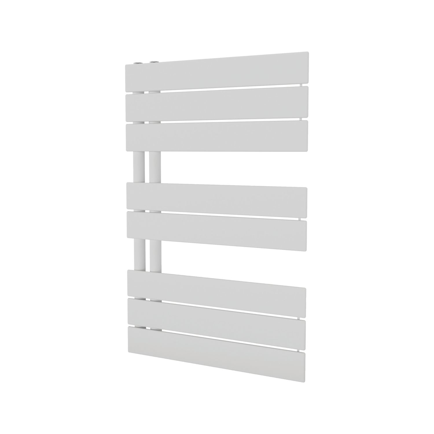 Ximax 745mm x 500mm 1270BTU White Flat Designer Towel Radiator (613GL)