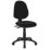 Nautilus Designs Java 200 Medium Back Task/Operator Chair No Arms Black