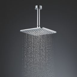 Ideal Standard Idealrain Fixed Square Rainshower Head Chrome 200mm