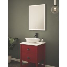 Light Tech Mirrors Salvador Rectangular Illuminated LED Mirror With 2800lm LED Light 600mm x 800mm