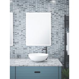 Light Tech Mirrors Salvador Rectangular Illuminated LED Mirror With 2800lm LED Light 600mm x 800mm