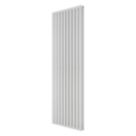 Azur Eclipse Duplex 1800mm x 600mm 5853BTU White Vertical Designer Radiator