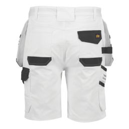 Site Kirksey Shorts White/Grey 32" W