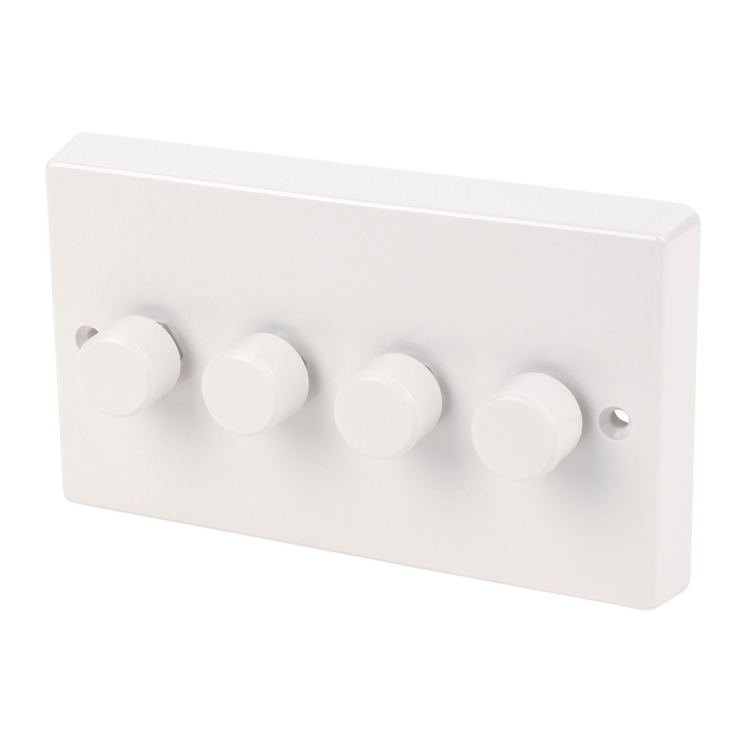 Varilight V-Dim 4-Gang 2-Way Dimmer Switch White (61405)