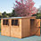 Shire Norfolk 10' x 8' (Nominal) Pent Tongue & Groove Timber Workshop