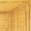 Shire Norfolk 10' x 8' (Nominal) Pent Tongue & Groove Timber Workshop
