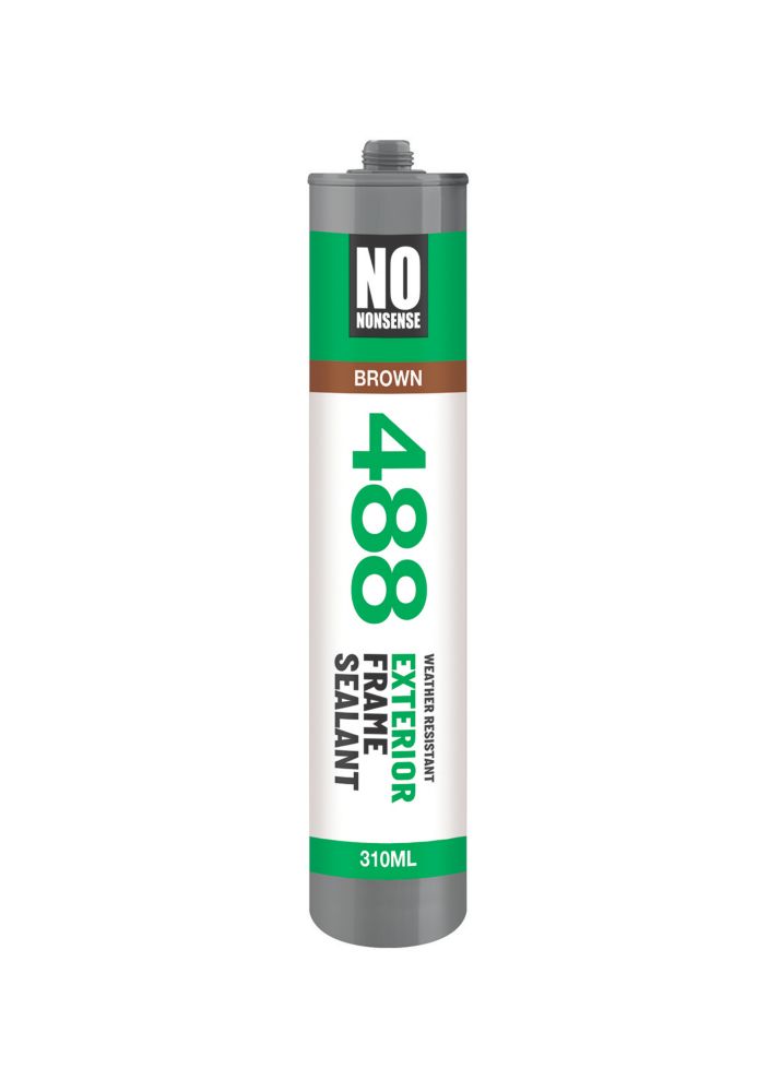 No Nonsense Exterior Frame Sealant Brown 310ml