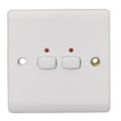 Energenie 2-Gang 2-Way Smart Light Switch White