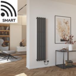 Azur Ilios 700W Electric Radiator 1600mm x 372mm Anthracite 2389BTU