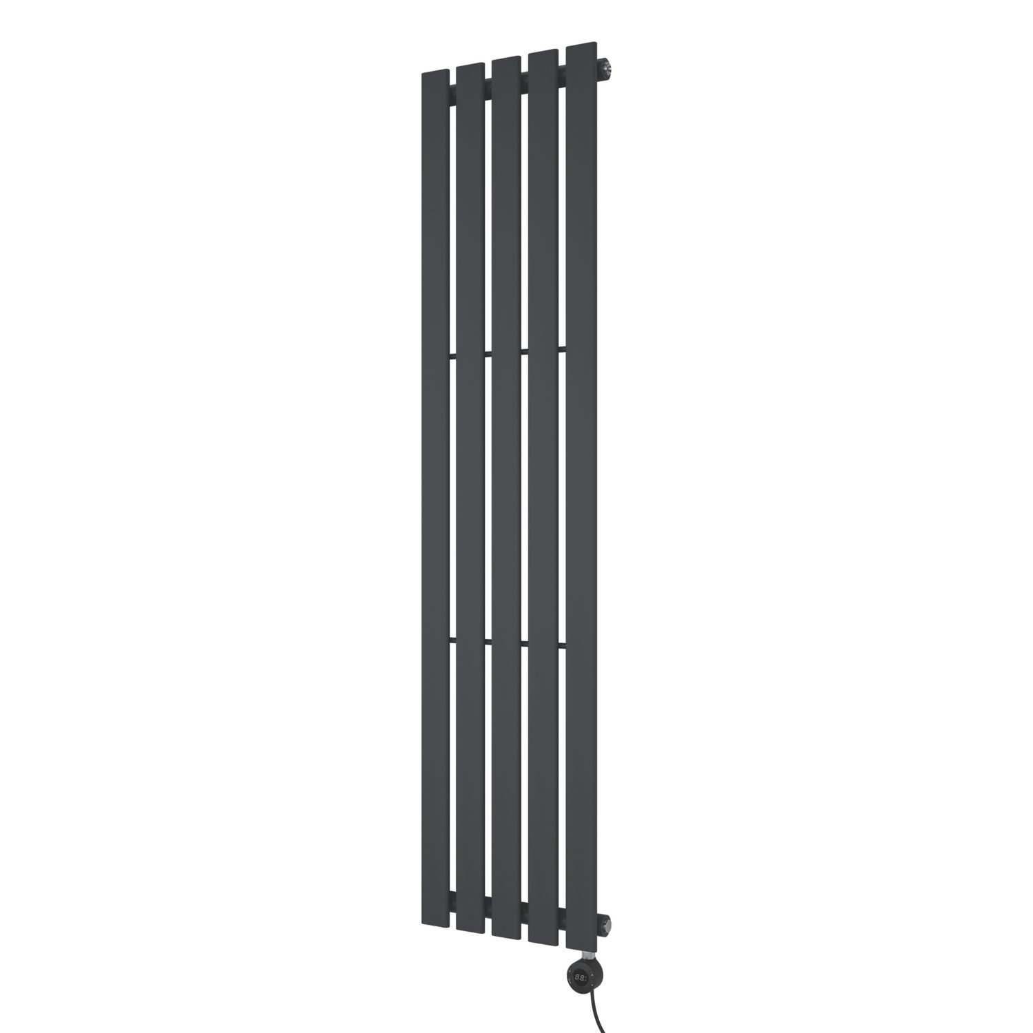 Azur Ilios 700W Electric Radiator 1600mm x 372mm Anthracite 2389BTU (614AC)