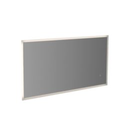 Florida Wide Rectangular Bathroom Mirror With 4320lm LED Light 1200mm x 600mm