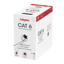 Labgear Cat 6 Blue  4-Pair 8-Core Shielded Ethernet Cable 305m Box