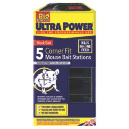 The Big Cheese Ultra Power  Mouse Bait Station 5 Pack