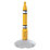 Skipper POST01 Retractable Barrier Post Yellow 1m
