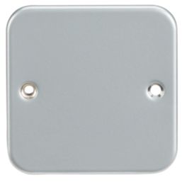Knightsbridge  1-Gang Blanking Plate Grey