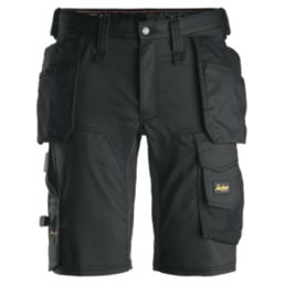 Snickers 6141 Stretch Work Shorts Black 31" W