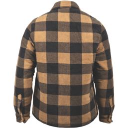 Dickies Portland Long Sleeve Shirt Khaki Small 37" Chest