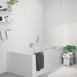 Hansgrohe Vernis Shape Chrome 154mm Deck Mounted Single Control Manual Shower Mixer Tap