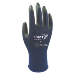Wonder Grip OP-1810 Opty General Handling Gloves Blue Large