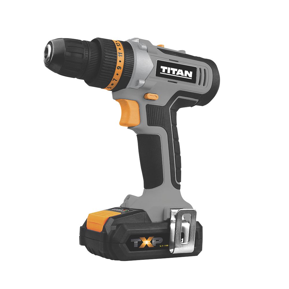 Refurb Titan TTI886DRS 18V 2 x 2.0Ah LiIon TXP Cordless Drill Driver