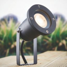 Saxby Opaz Outdoor Spike Light Matt Black