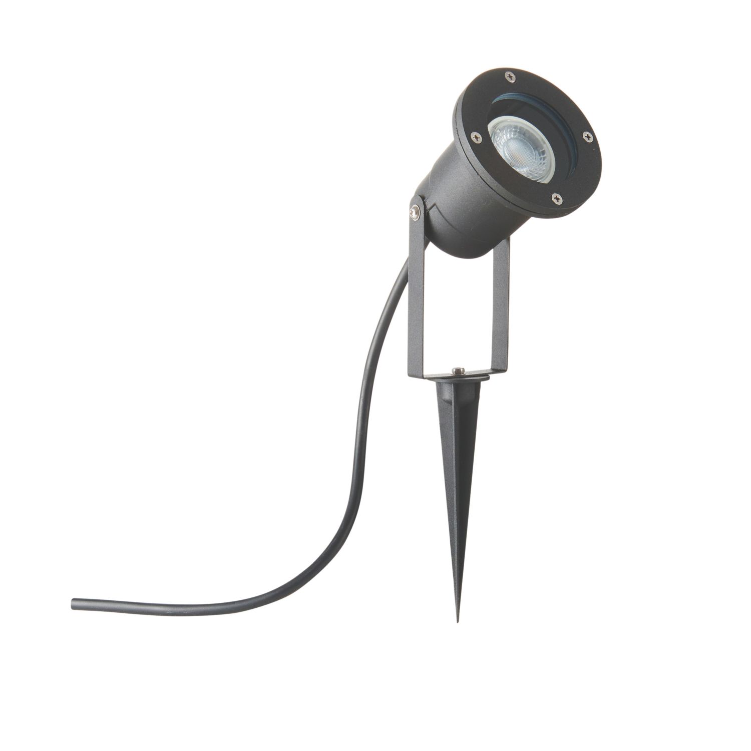 Saxby Opaz Outdoor Spike Light Matt Black (614VX)