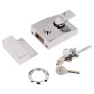 Yale 89  Night Latch Chrome-Plated 60mm Backset