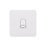 Schneider Electric Lisse 10AX 1-Gang 1-Way "Press" Retractive Switch White