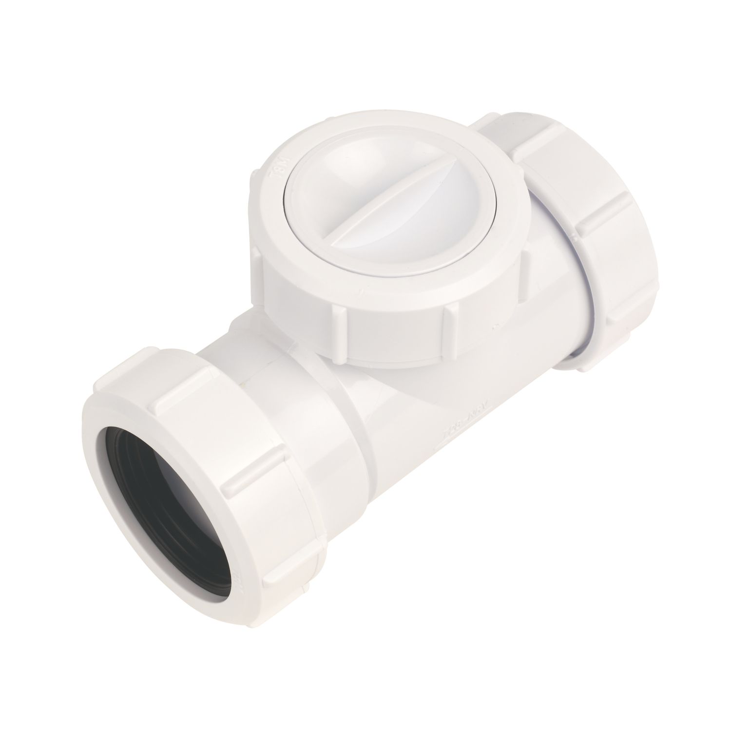McAlpine T28M-NRV Non-Return Valve White 40mm (61561)